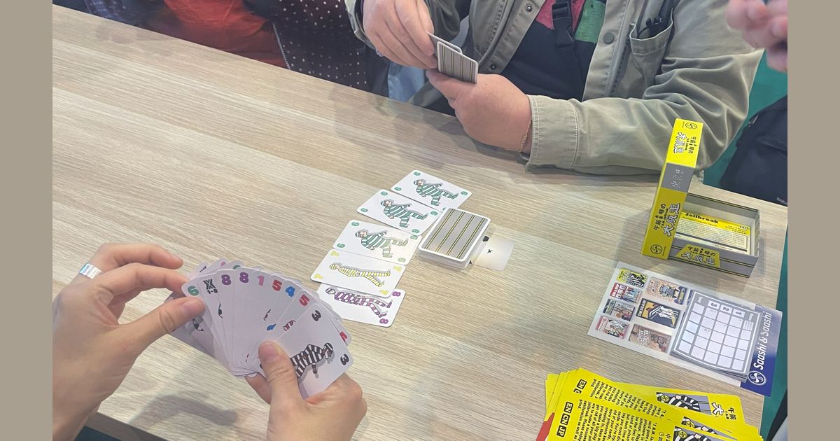 1 A.M. Jailbreak being played at a table