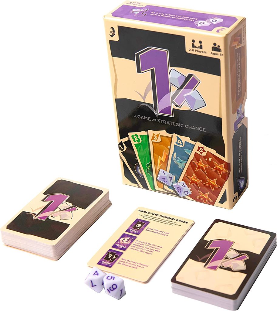 1 percent card game components