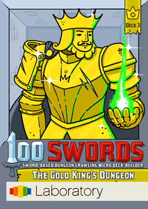100 Swords: The Gold King's Dungeon box art