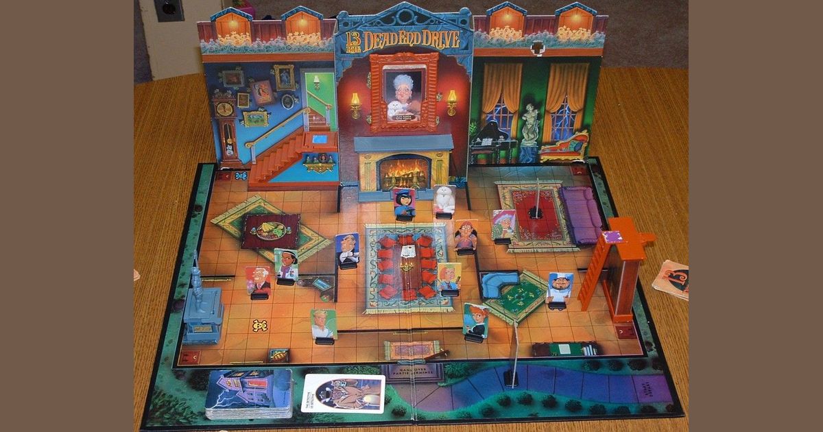 13 Dead End Drive mansion setup