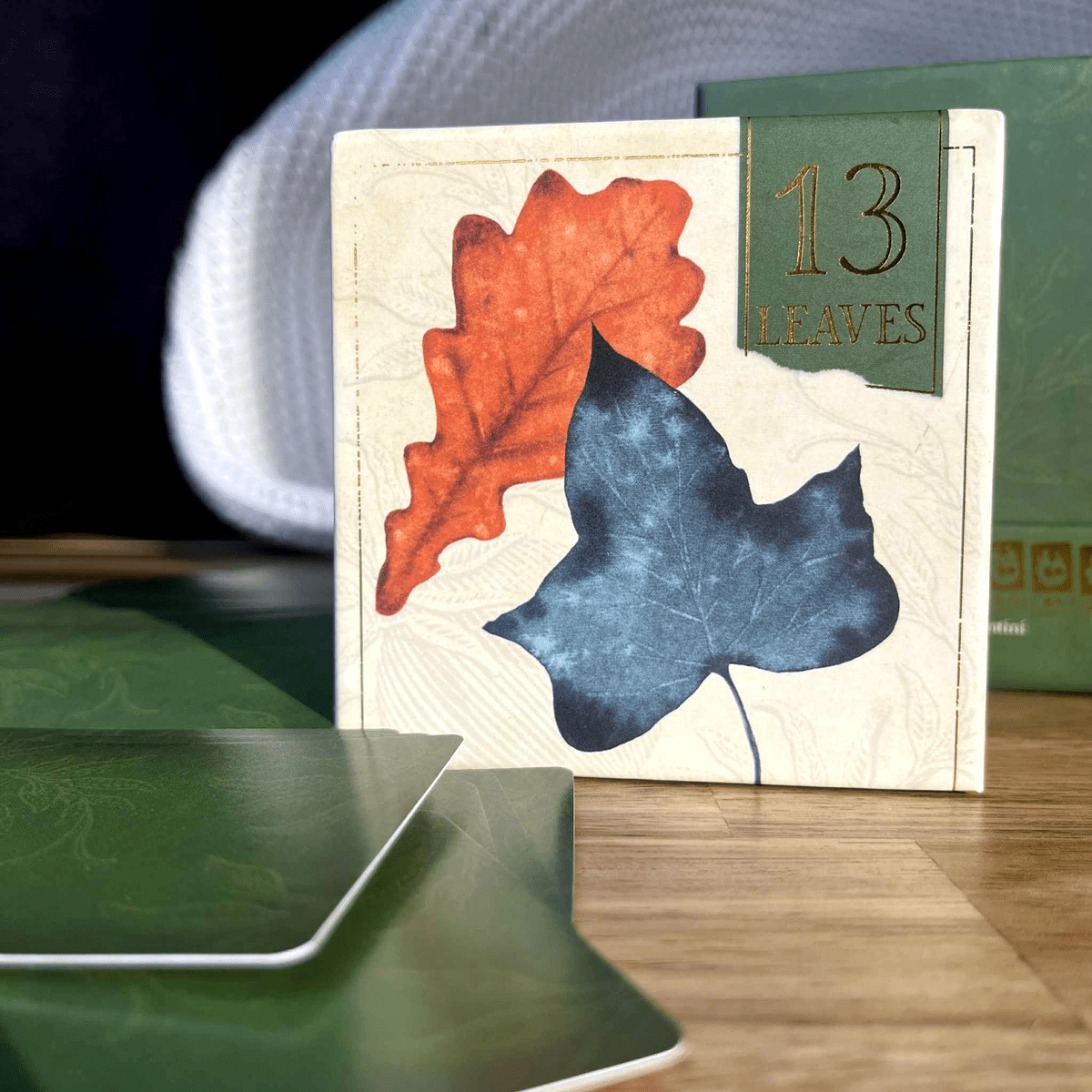 13 Leaves full deck of illustrated number cards