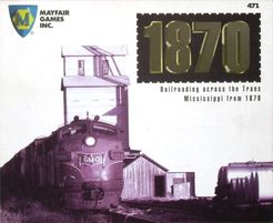 1870: Railroading Across The Trans Mississippi From 1870 box art