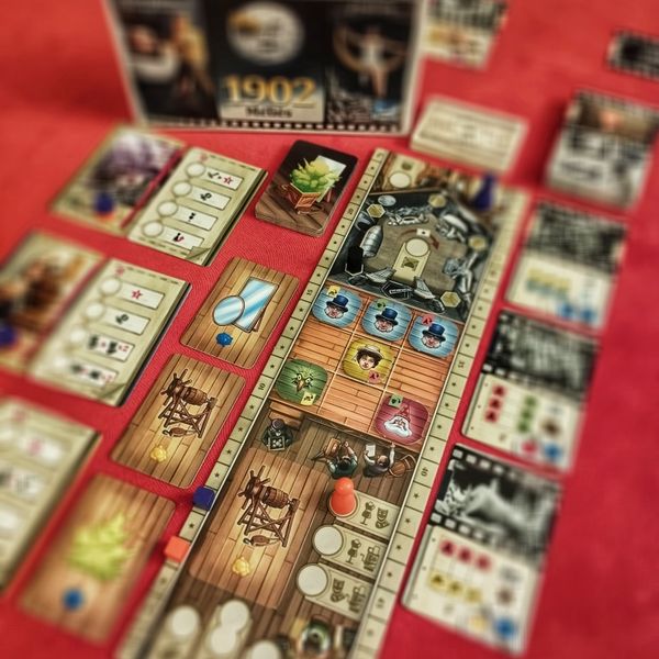 1902 Méliès board game in progress
