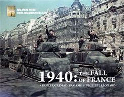 1940: The Fall Of France – A Panzer Grenadier Game box art