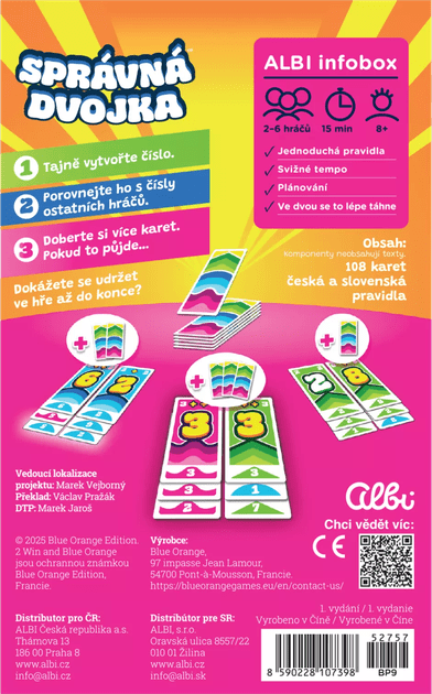 2 Win cards forming a target number