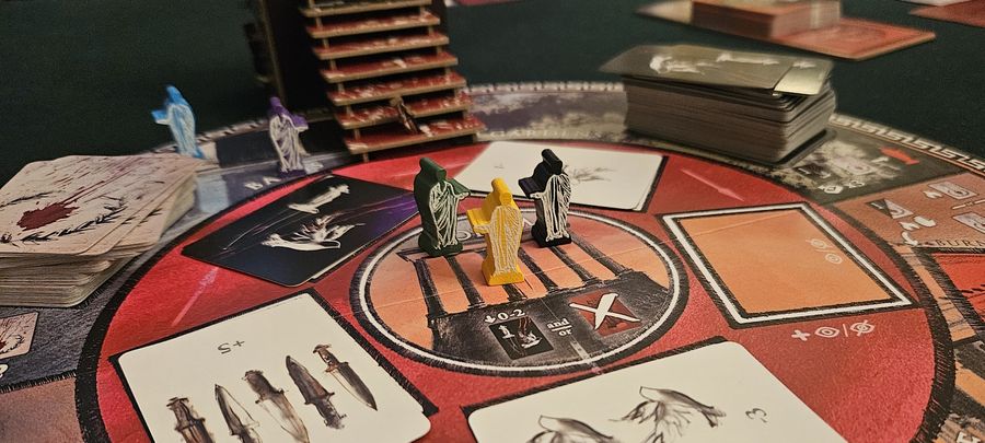 23 Knives cards tokens and boards