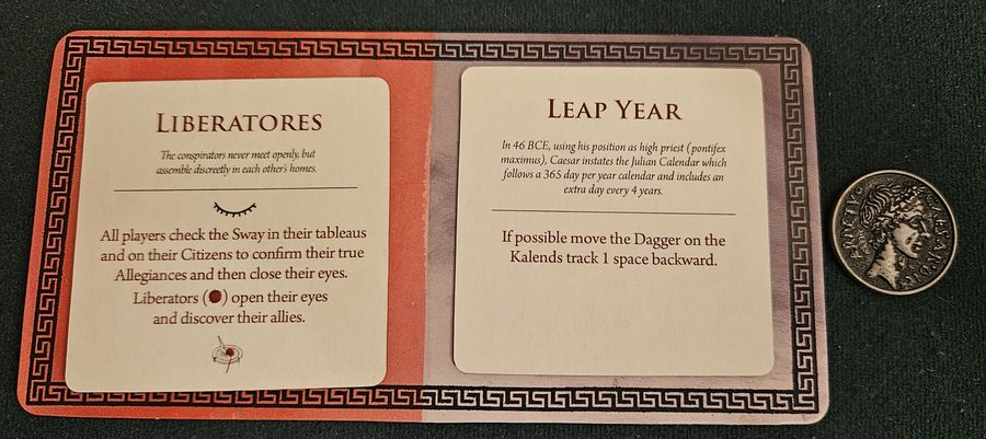 23 Knives voting cards and knife tokens