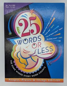 25 Words Or Less: People, Places And Things Edition box art