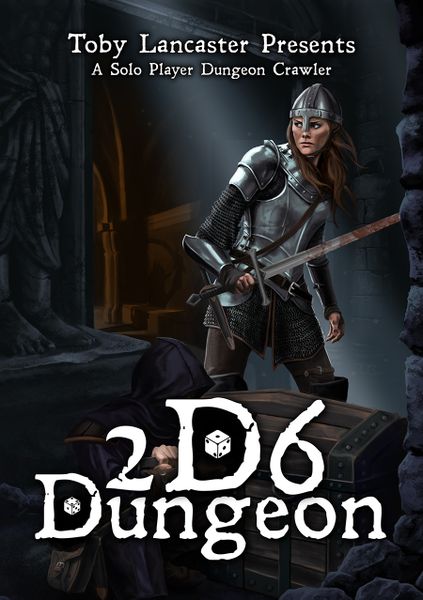 2D6 Dungeon: A Dungeon Crawler box art