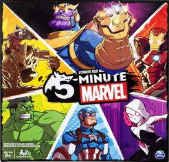 5-minute Marvel box art