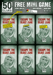 50 Clues: Escape The Blast Zone box art
