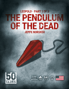 50 Clues: The Pendulum Of The Dead box art