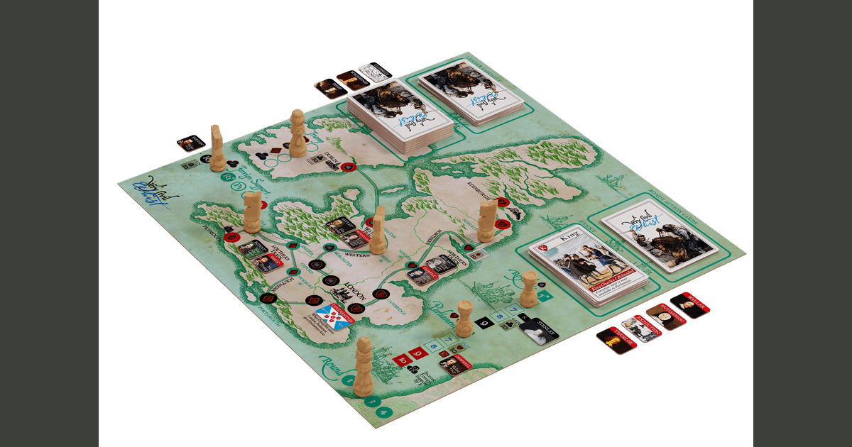 A Very Civil Whist game setup