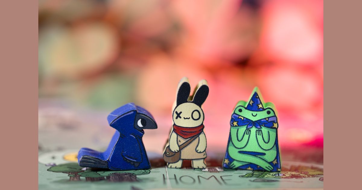 A Wild Venture wooden animal adventurer figures
