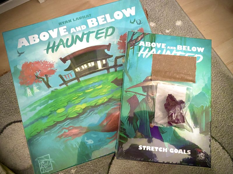 Above and Below Haunted fully arranged table setup