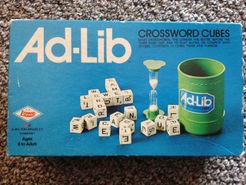 Ad-lib Crossword Cubes box art