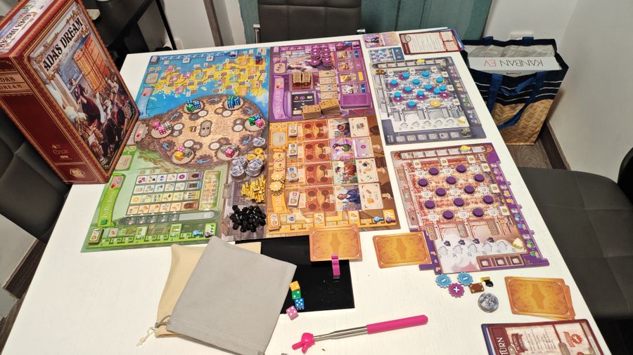 Ada's Dream solo table setup