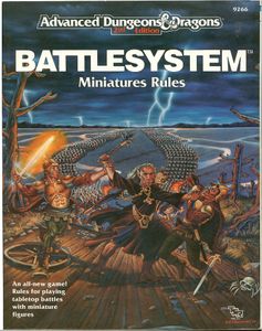 Advanced Dungeons & Dragons Battlesystem (second Edition) box art