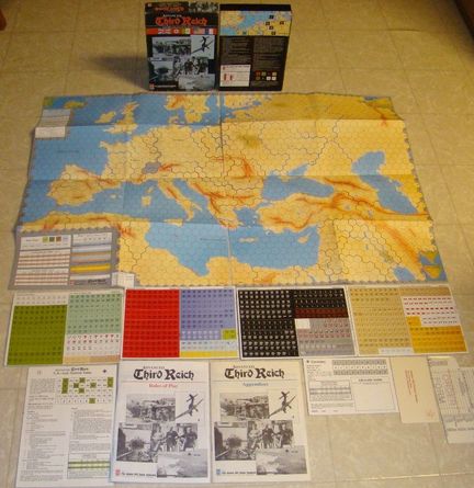 Advanced Third Reich full campaign game setup