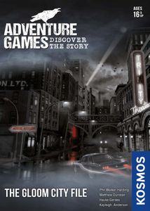 Adventure Games: The Gloom City File box art