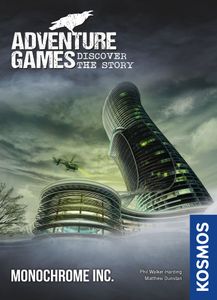Adventure Games: Monochrome Inc. box art