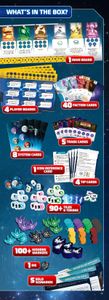 Age of Galaxy Second Edition components beside box