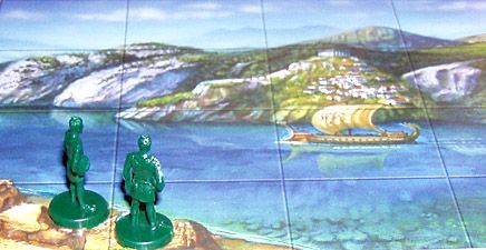 Age of Mythology board game components