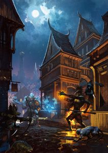 Agemonia tactical battle with heroes enemies and map tiles