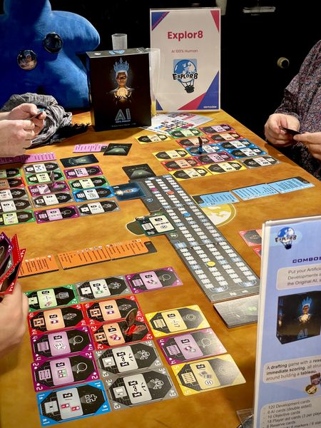 AI 100% Human demonstration game