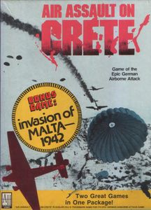 Air Assault On Crete / Invasion Of Malta: 1942 box art