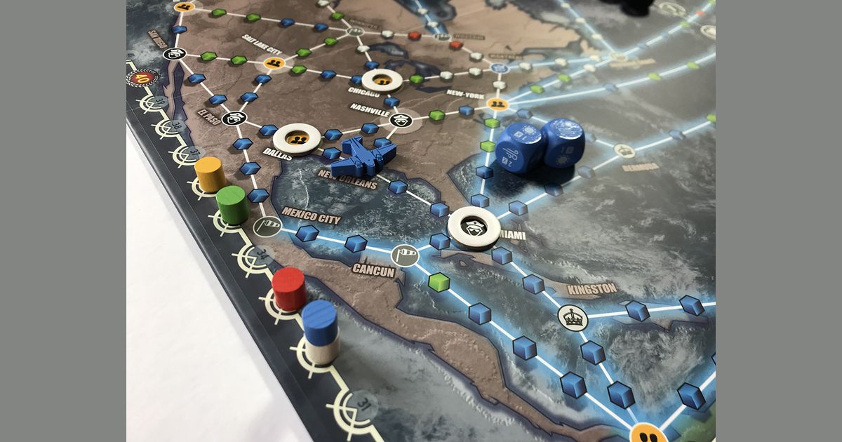 Air Postal world route board