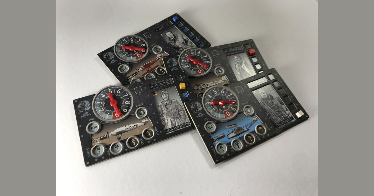 Air Postal aircraft boards and components