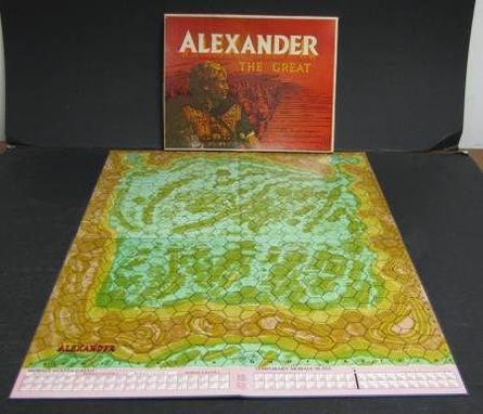 Alexander the Great box and mounted board