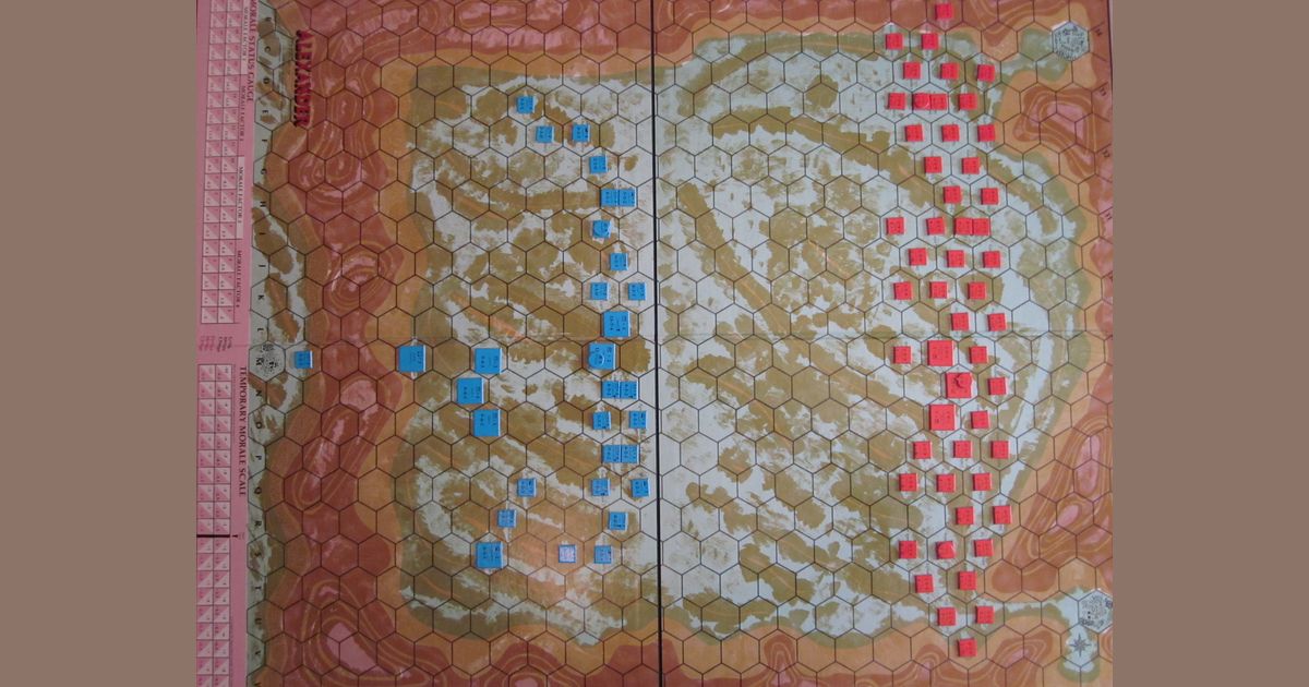 Alexander the Great standard game setup