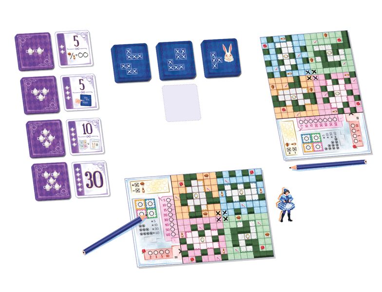 Alice Through the Looking Glass components