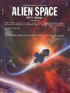 Alien Space Battle Manual box art