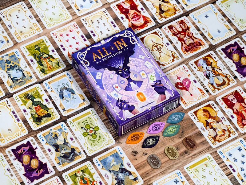 All In Predictions game components