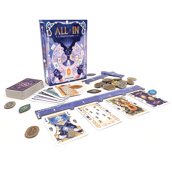 All In Predictions board game setup