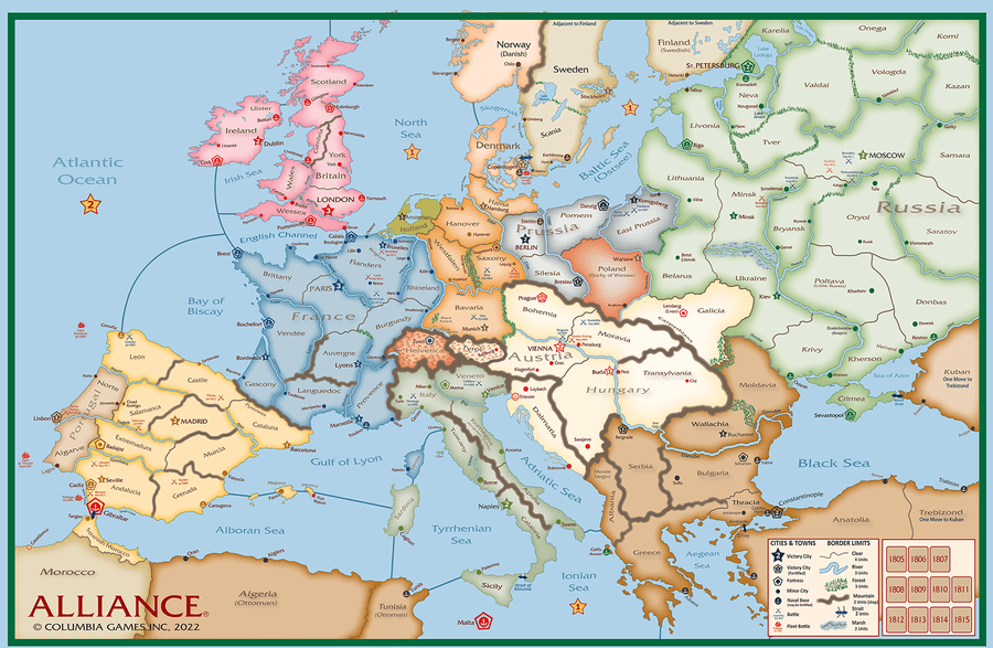 Alliance game map