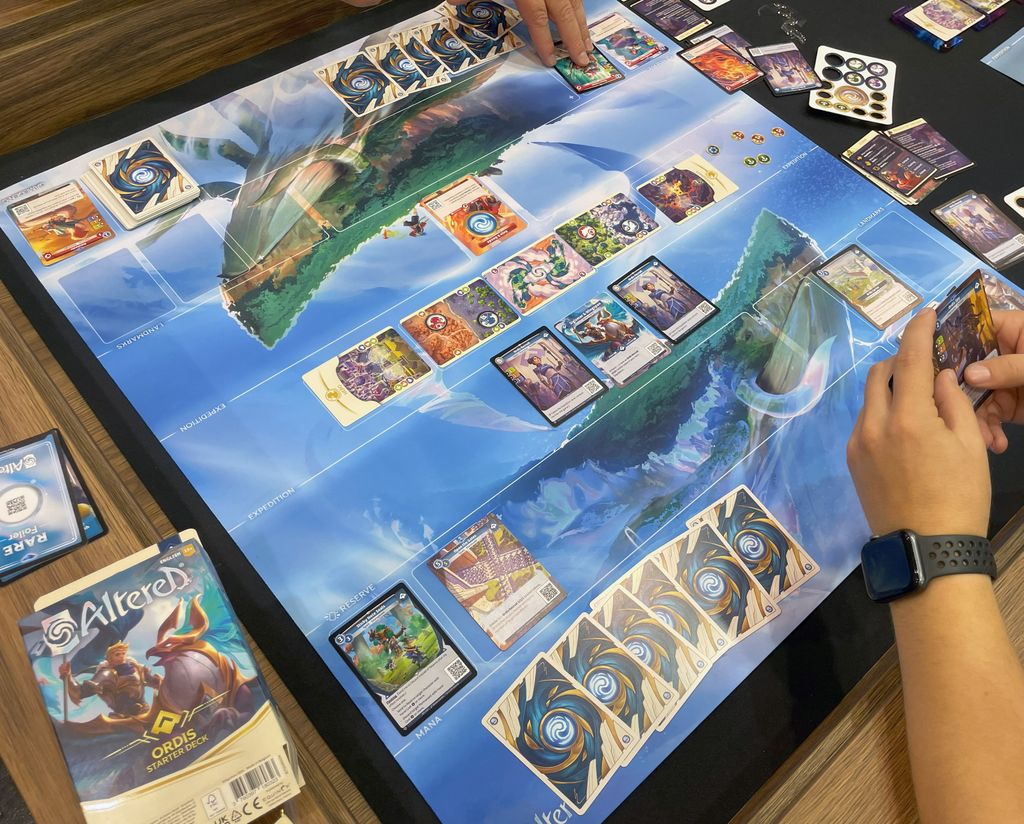 Altered TCG demonstration game at SPIEL