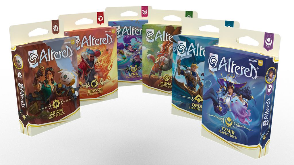 Altered TCG six faction starter decks