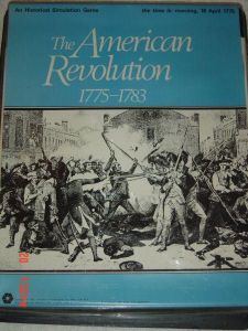 The American Revolution 1775-1783 box art