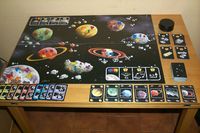 Andromeda board game components