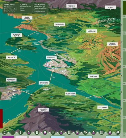 Animal Rescue Team map board