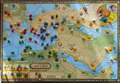 Antike five-player game in progress