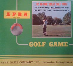 Apba Professional Golf box art