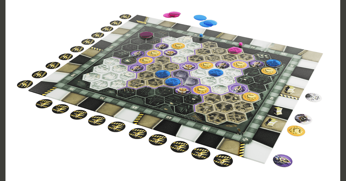 Ape Town components for two players