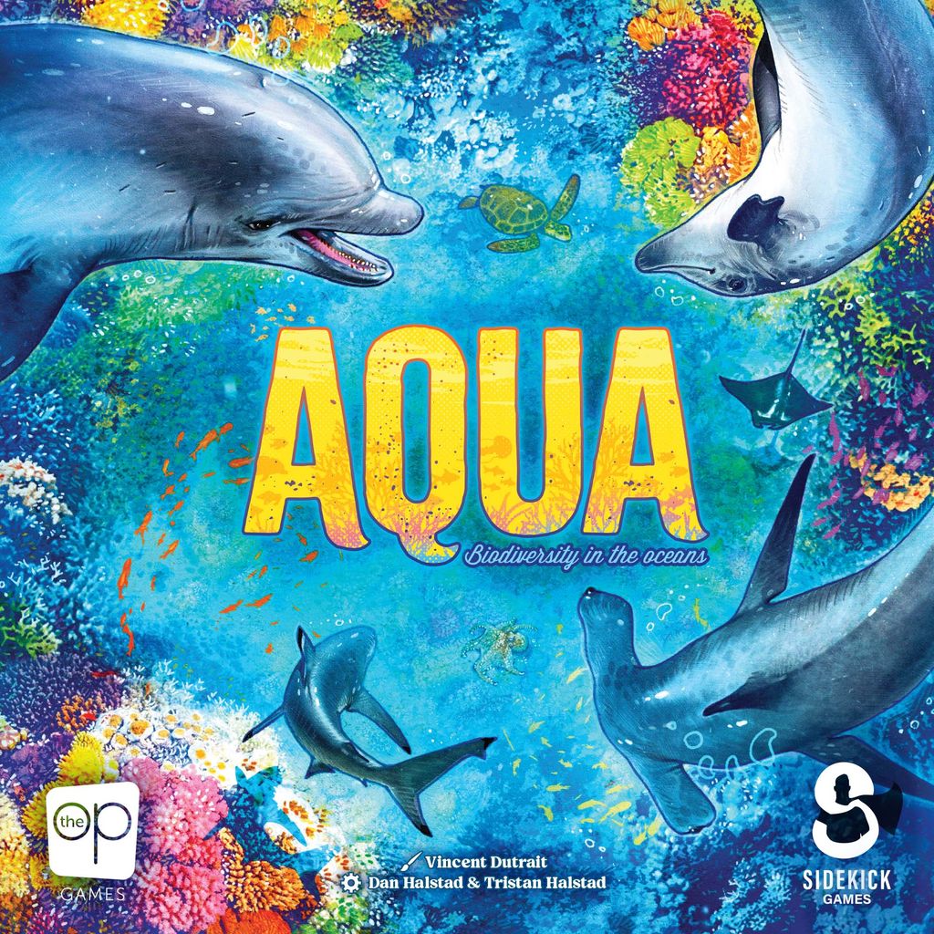 Aqua: Biodiversity in the Oceans box art