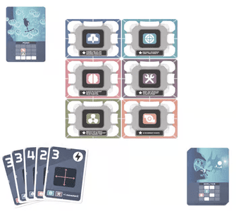 Aqua ROVE underwater mission card art