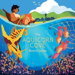 The Aquicorn Cove Board Game box art